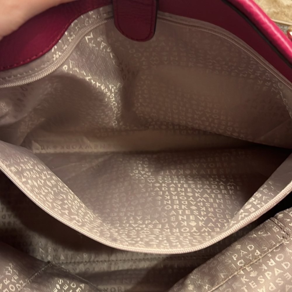 Magenta/Pink Kate Spade Handbag - Picture 10 of 11